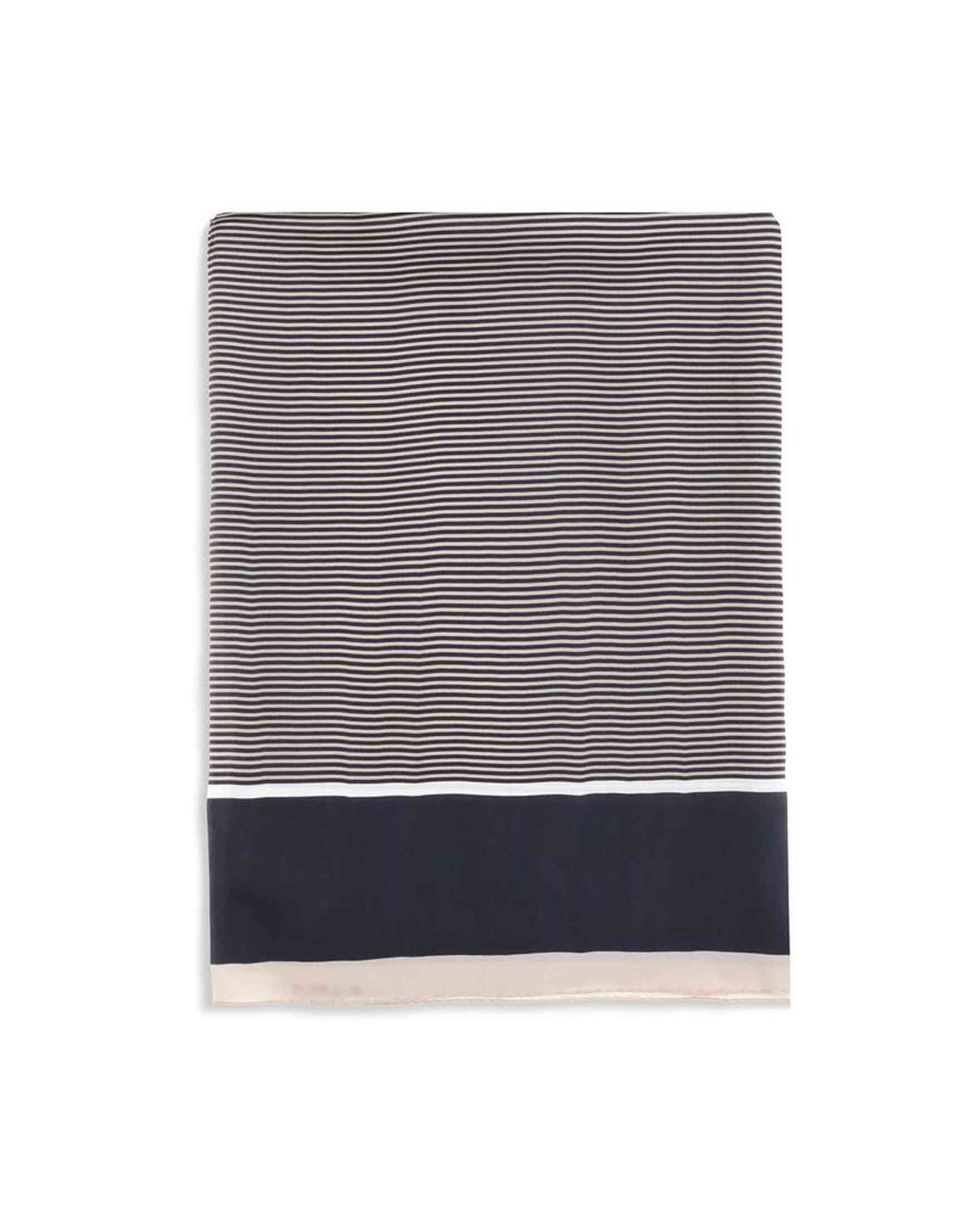 Saint Laurent Cassandre Striped Stole Glam Steals
