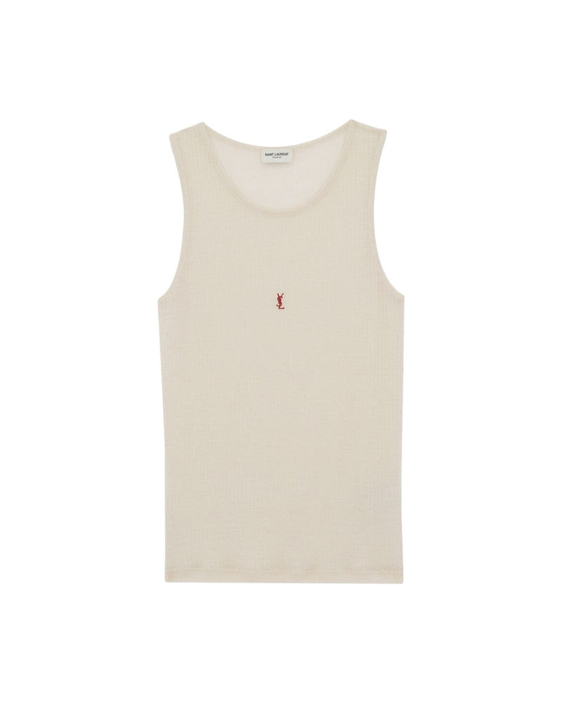 Saint Laurent Cassandre Tank Top Glam Steals