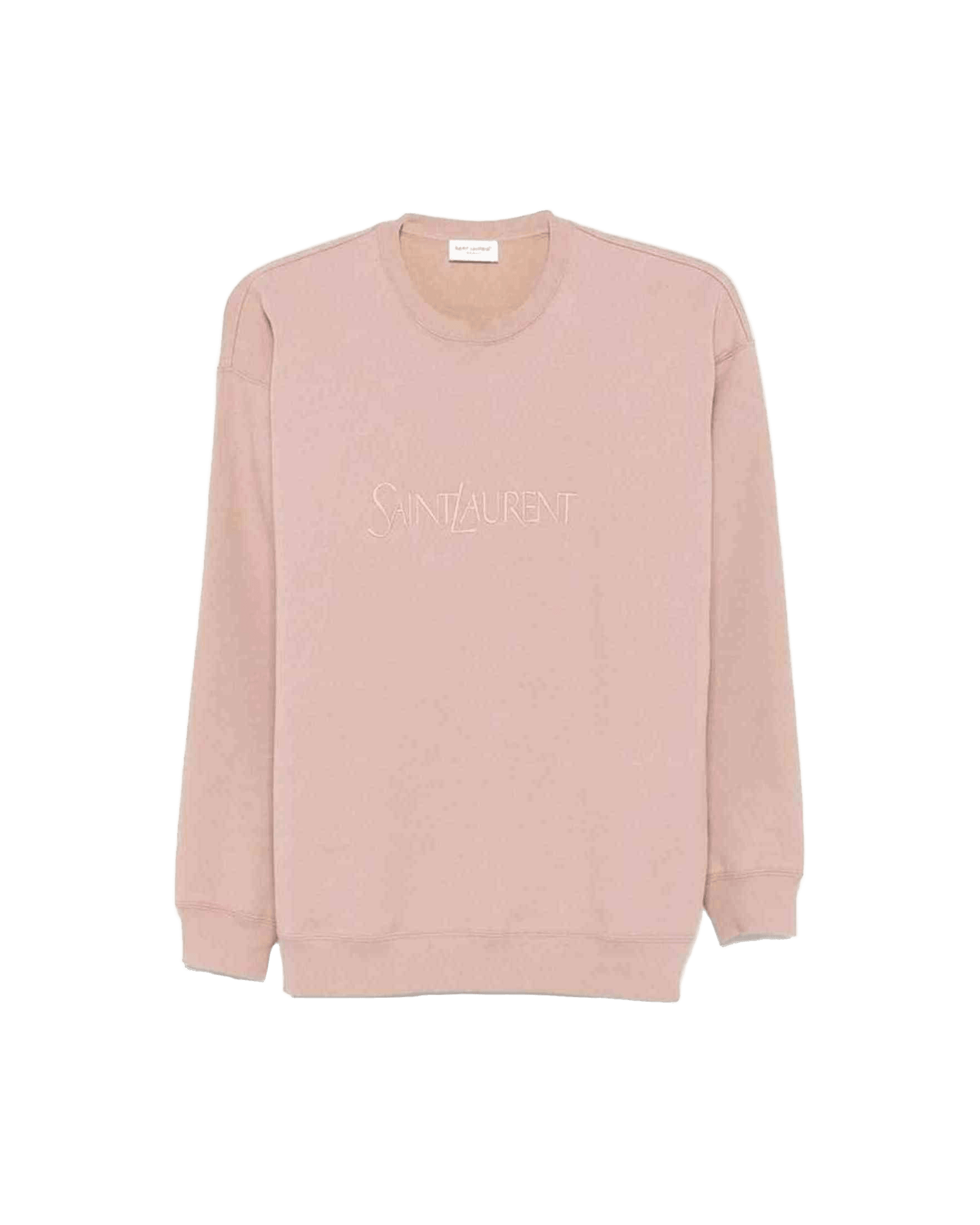 Saint Laurent Cotton Logo Sweat-Shirt Glam Steals