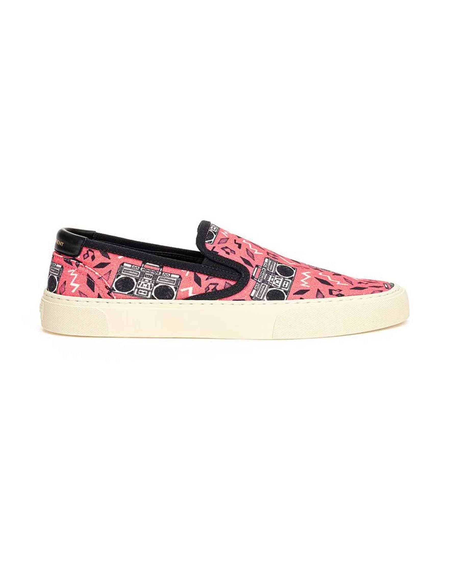 Saint Laurent Cotton Pink Sneaker Glam Steals