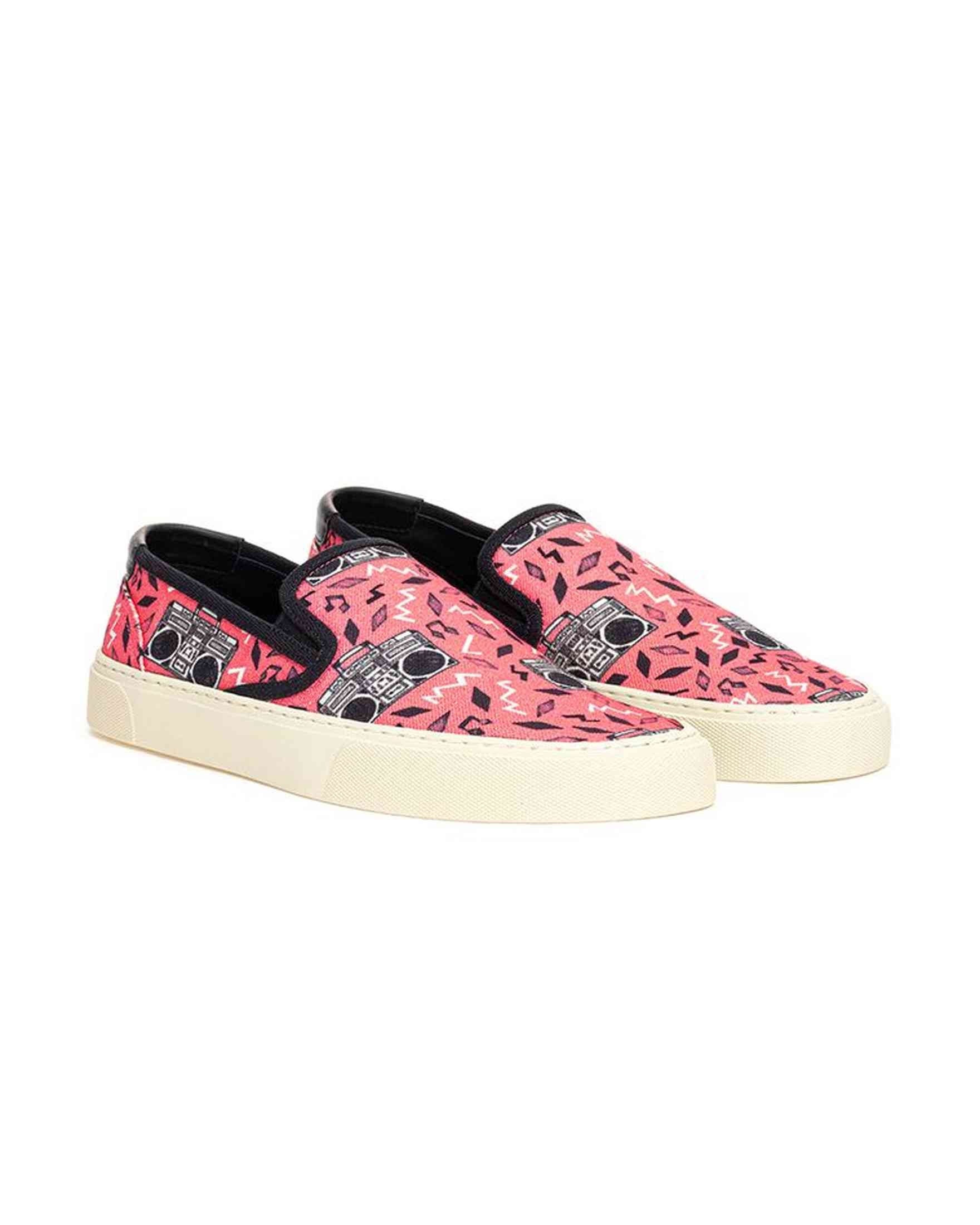 Saint Laurent Cotton Pink Sneaker Glam Steals