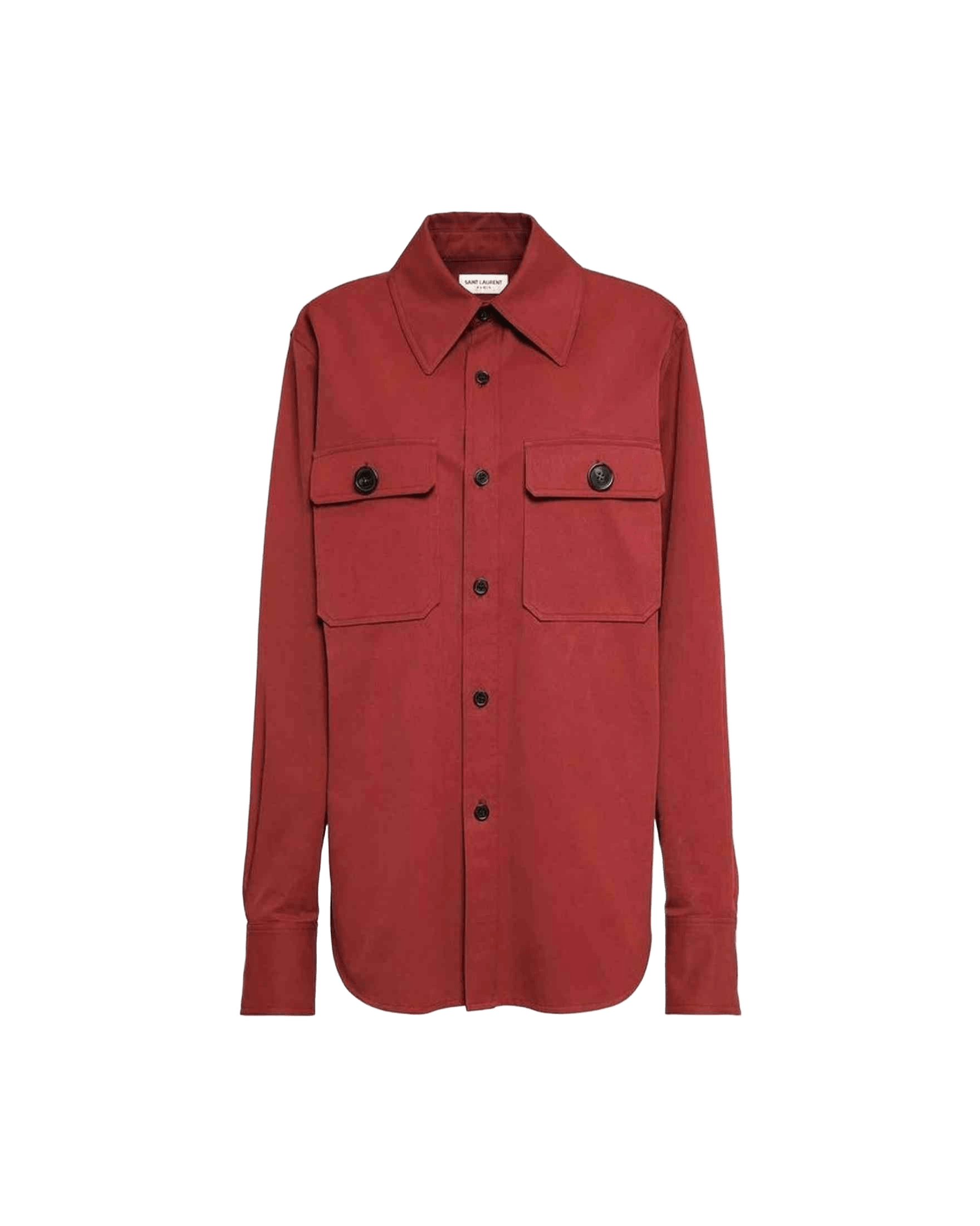 Saint Laurent Cotton Shirt Glam Steals
