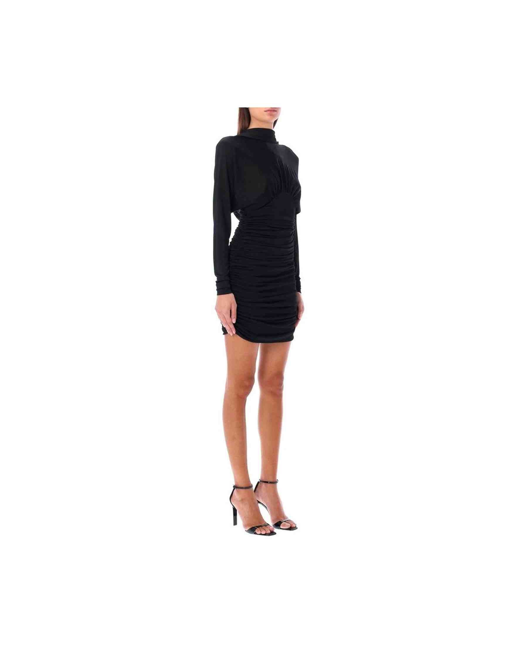 Saint Laurent Cowl Back Mini Dress Glam Steals