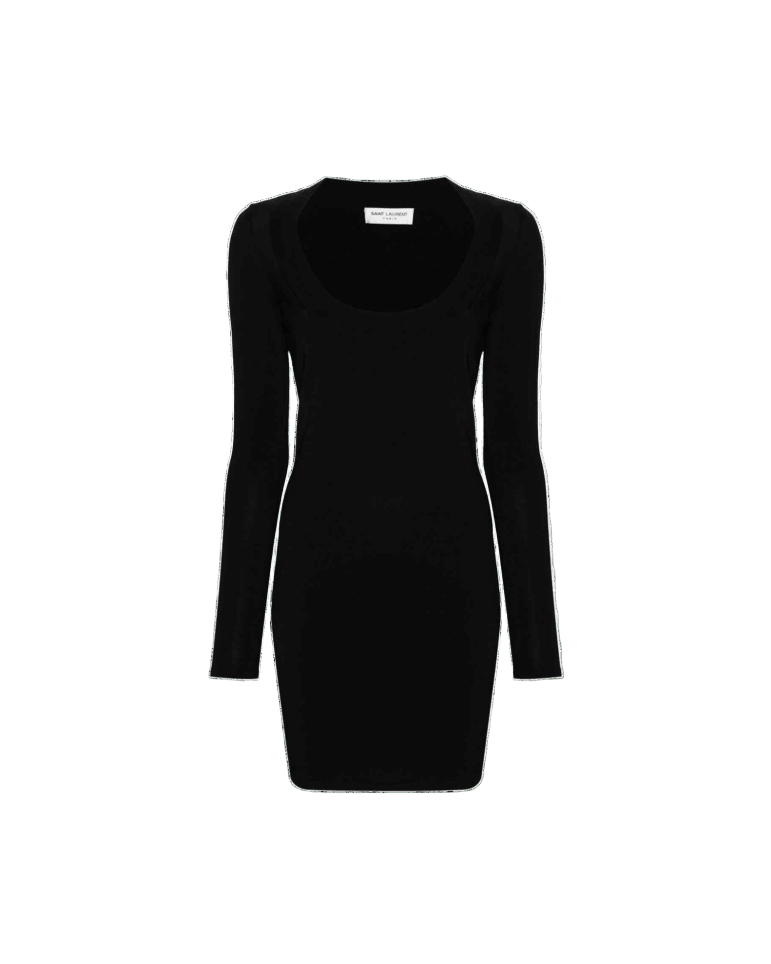 Saint Laurent DéColleté Mini Dress Glam Steals