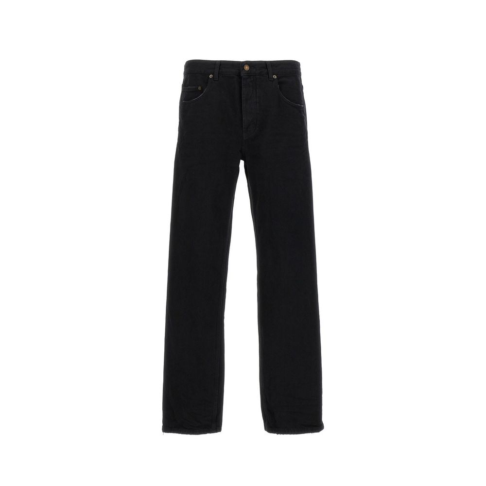 Saint Laurent Denim Long Baggy Jeans Glam Steals