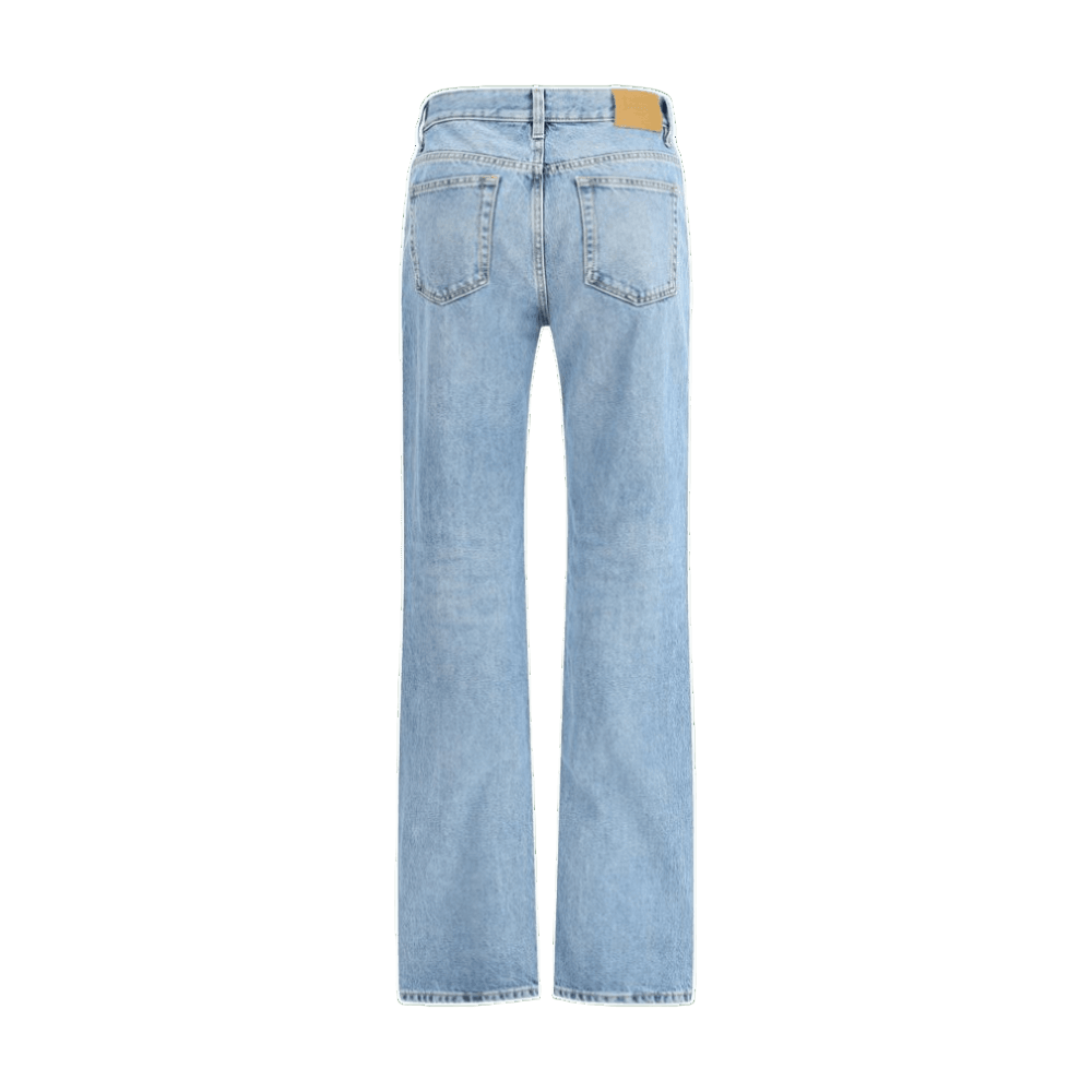 Saint Laurent Denim Nico Low Rise Jeans in Bahamas Glam Steals