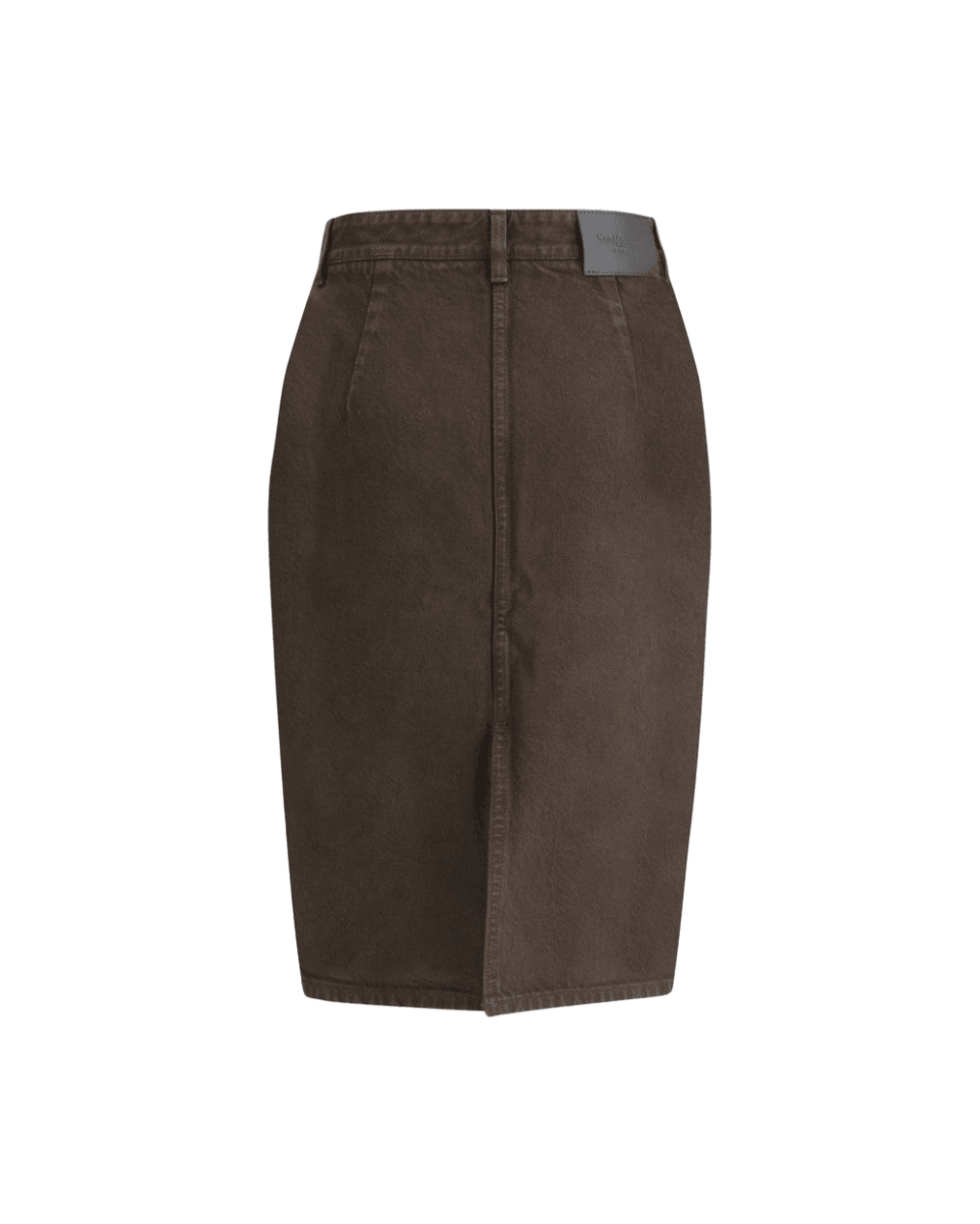 Saint Laurent Denim Pencil Skirt