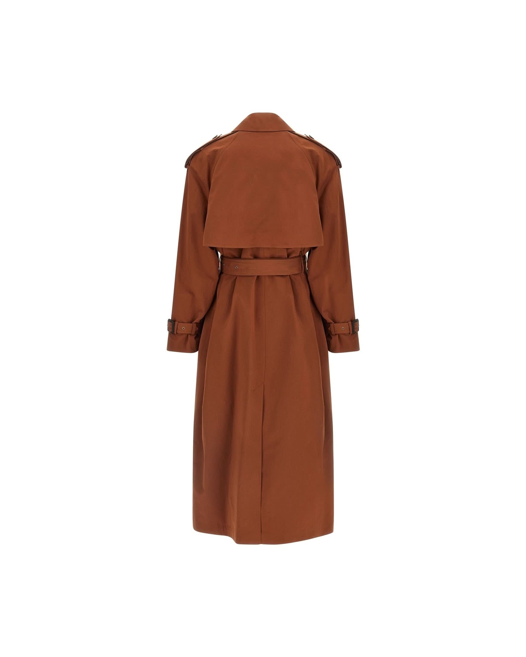 Saint Laurent Double Breasted Trench Coat Glam Steals
