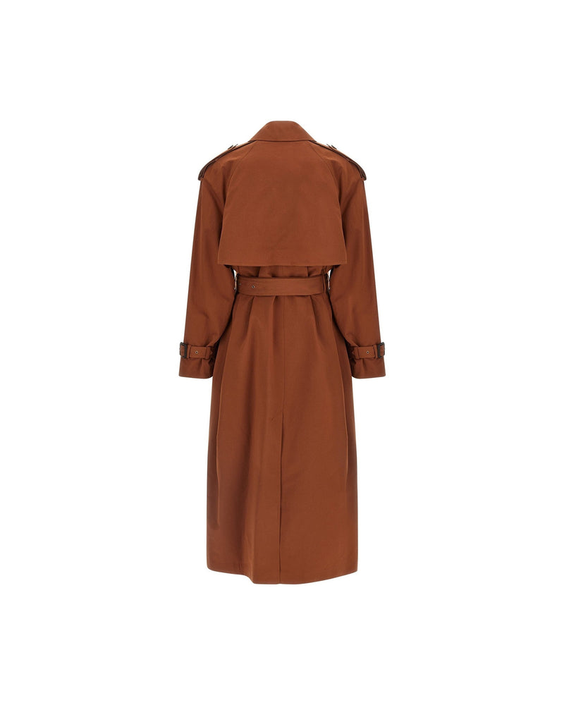 Saint Laurent Double Breasted Trench Coat Glam Steals