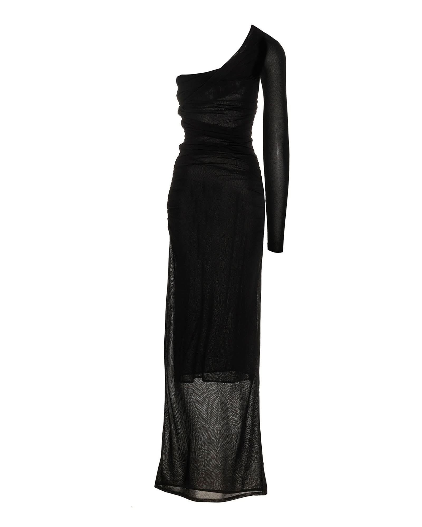 Saint Laurent Draped Long Dress Glam Steals