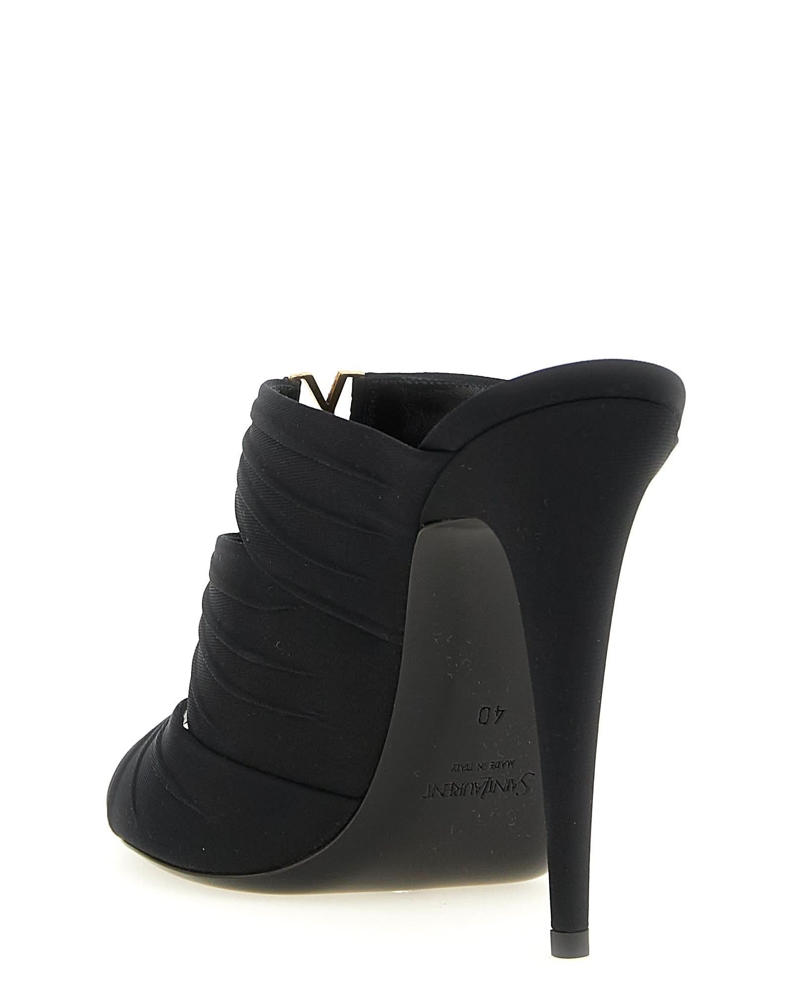 Saint Laurent Emilie Mules Glam Steals