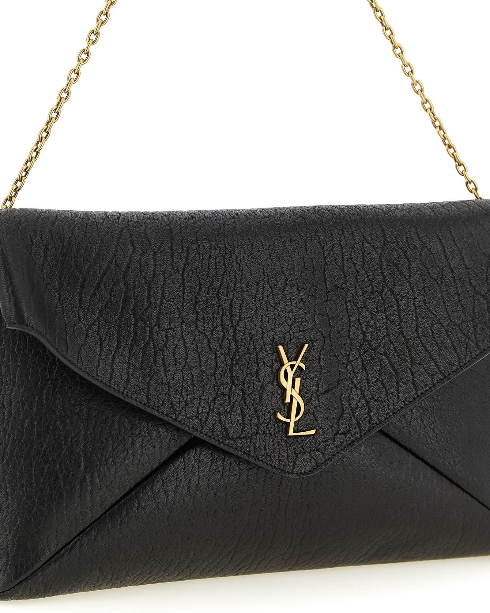 Saint Laurent Envelope Large Clutch Bag Glam Steals