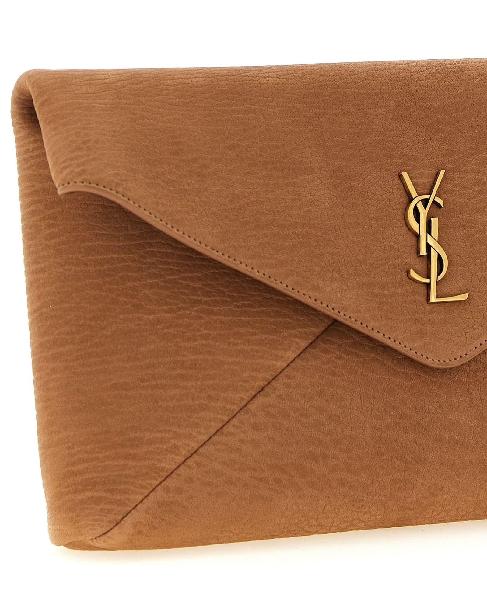 Saint Laurent Envelope Large Clutch Bag Glam Steals
