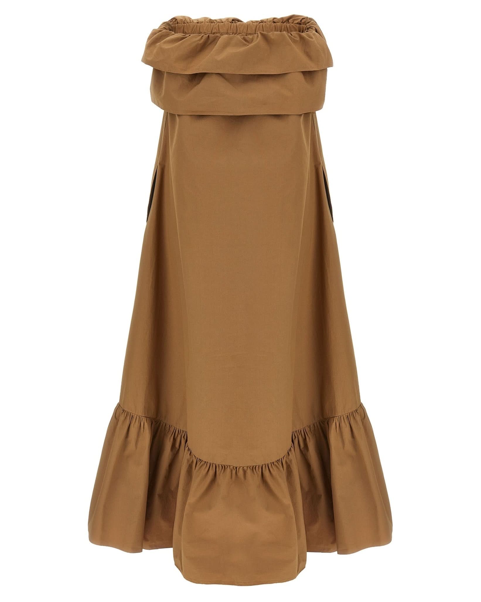 Saint Laurent Flounce Dress Glam Steals