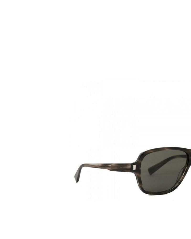 Saint Laurent Gray Acetate Sunglasses Glam Steals