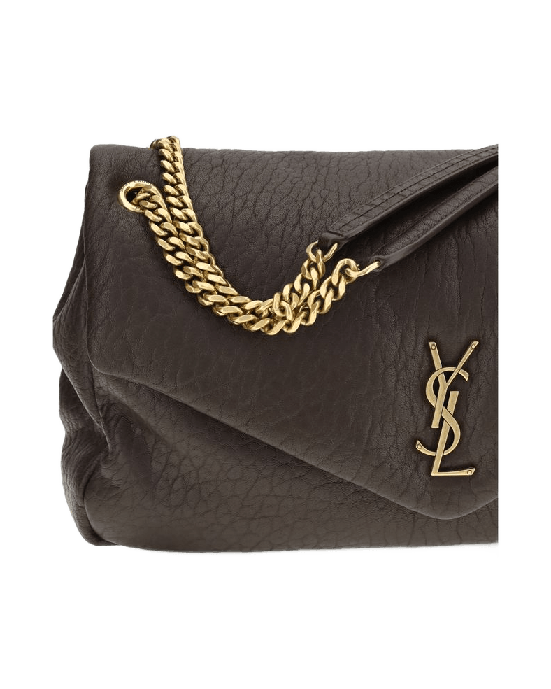 Saint Laurent Gray Lamb Ovis Aries Shoulder Bag Glam Steals