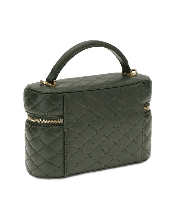 Saint Laurent Green Calf Leather Bos Taurus Handbag Glam Steals