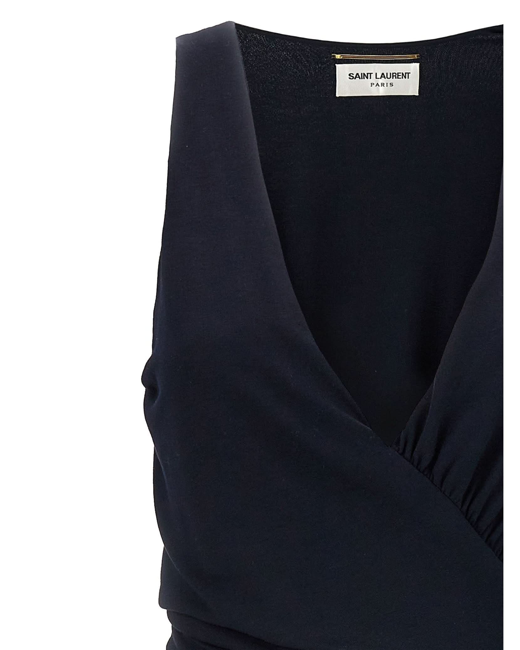 Saint Laurent Jersey Dress Glam Steals