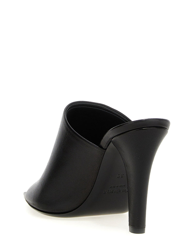 Saint Laurent Jill Mules Glam Steals