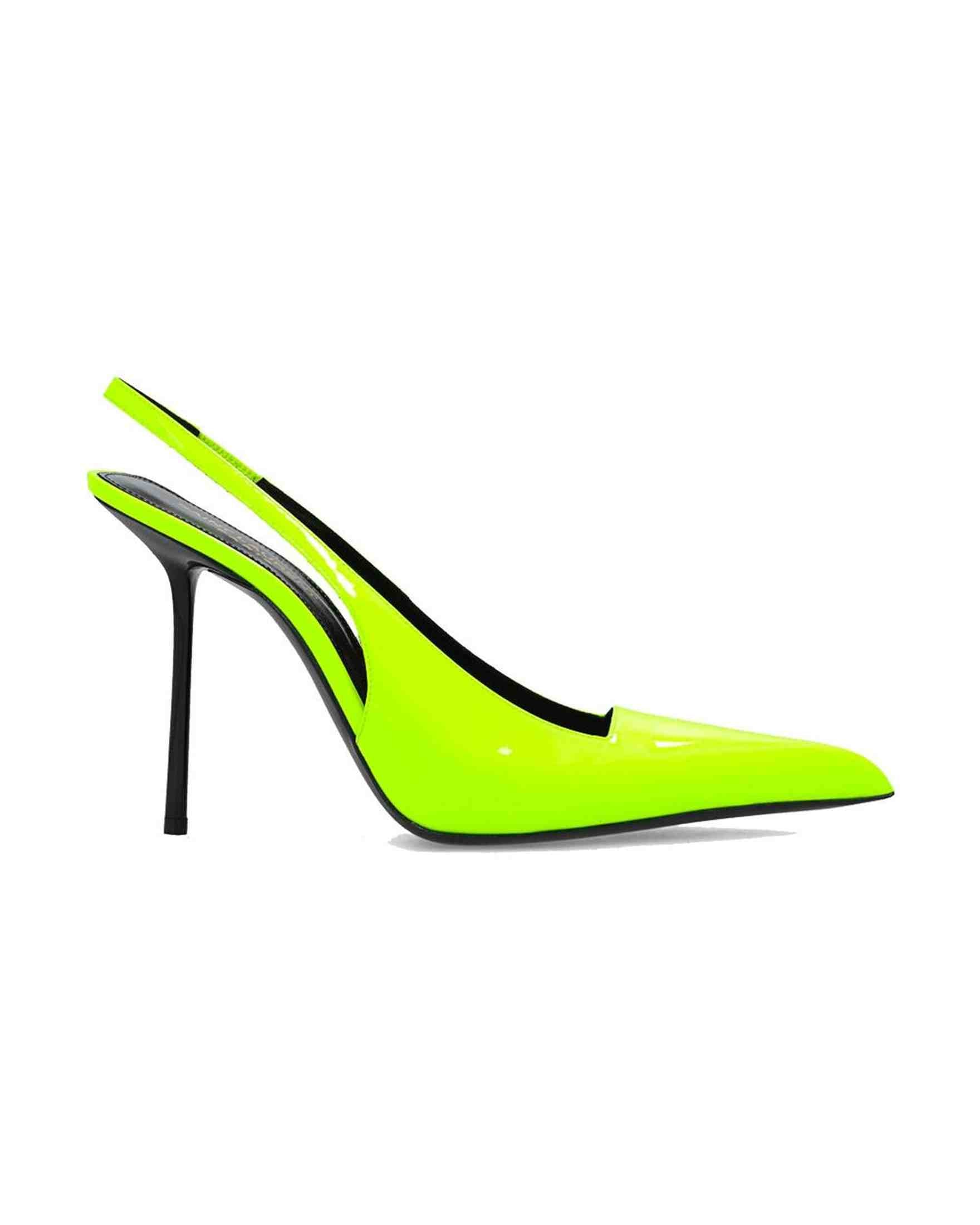 Saint Laurent Kiss 105 Slingback Pumps Glam Steals
