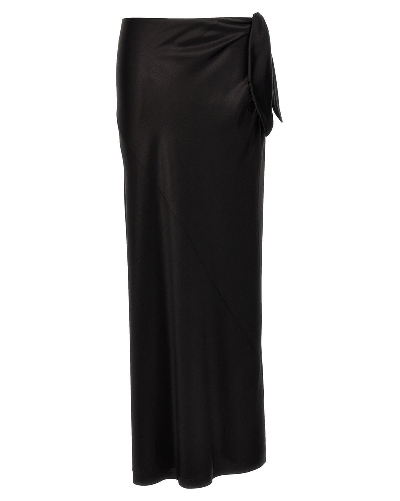 Saint Laurent Knot Maxi Skirt Glam Steals