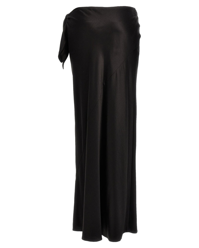 Saint Laurent Knot Maxi Skirt Glam Steals