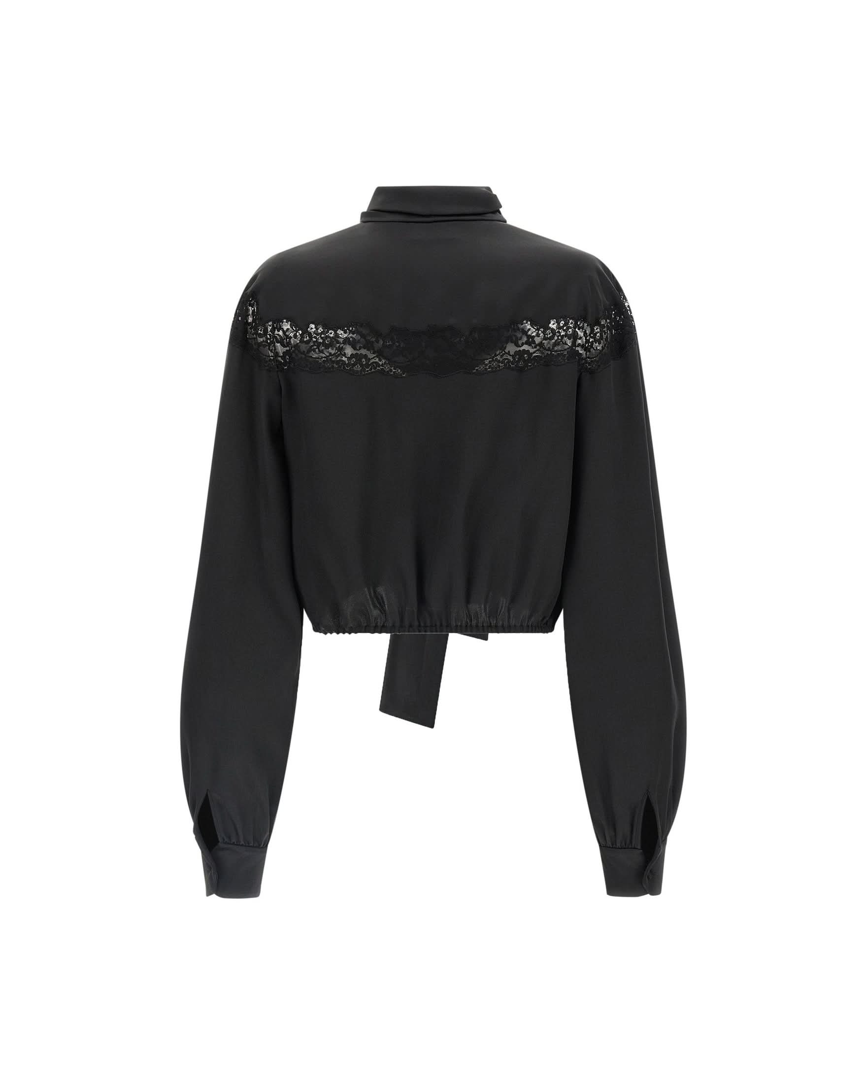 Saint Laurent Lace Silk Shirt Glam Steals