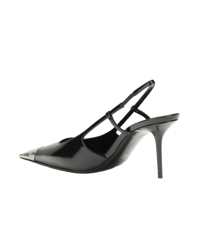 Saint Laurent Leather Glossy Jeanne Pumps Glam Steals