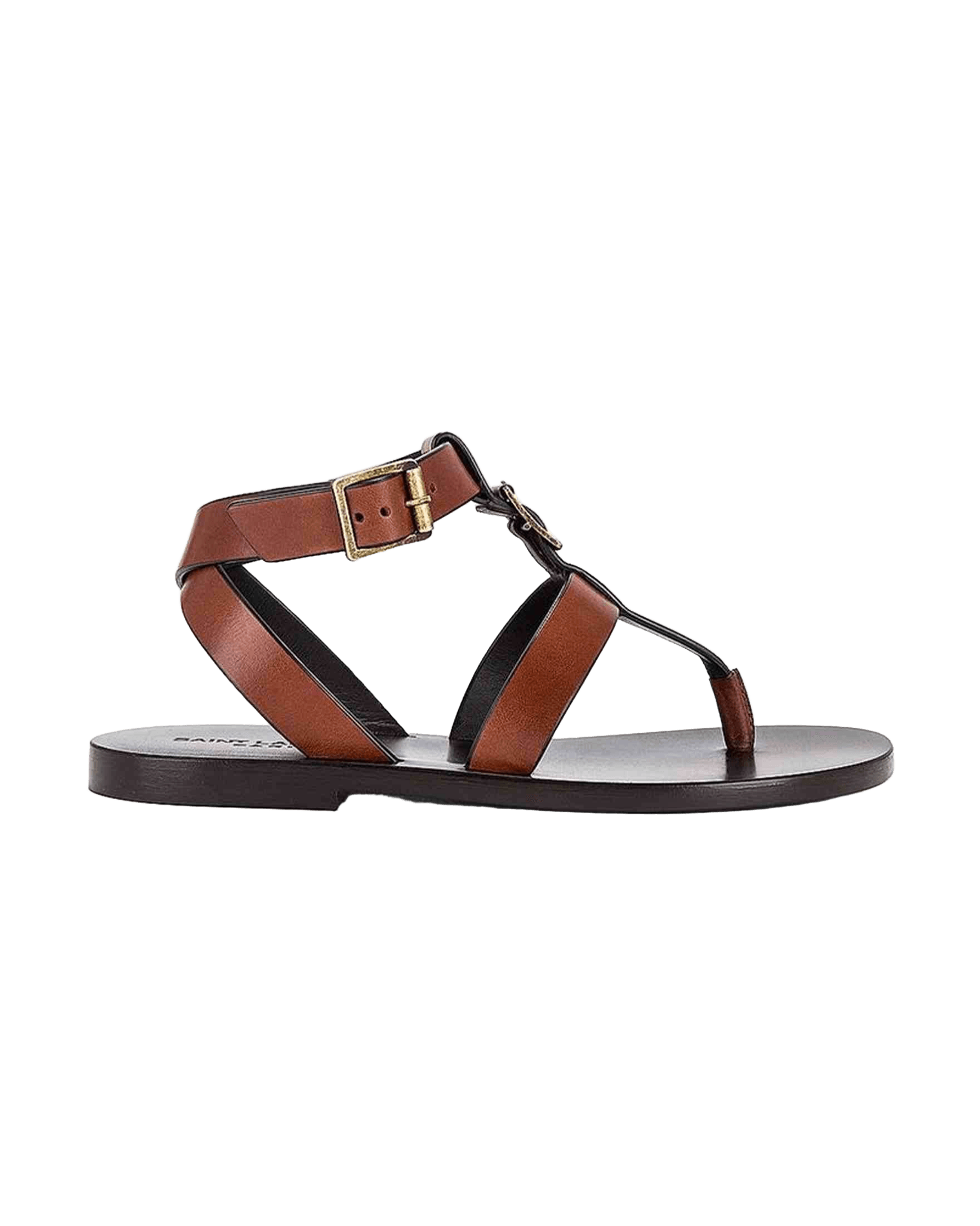 Saint Laurent Leather Hardy Sandals Glam Steals