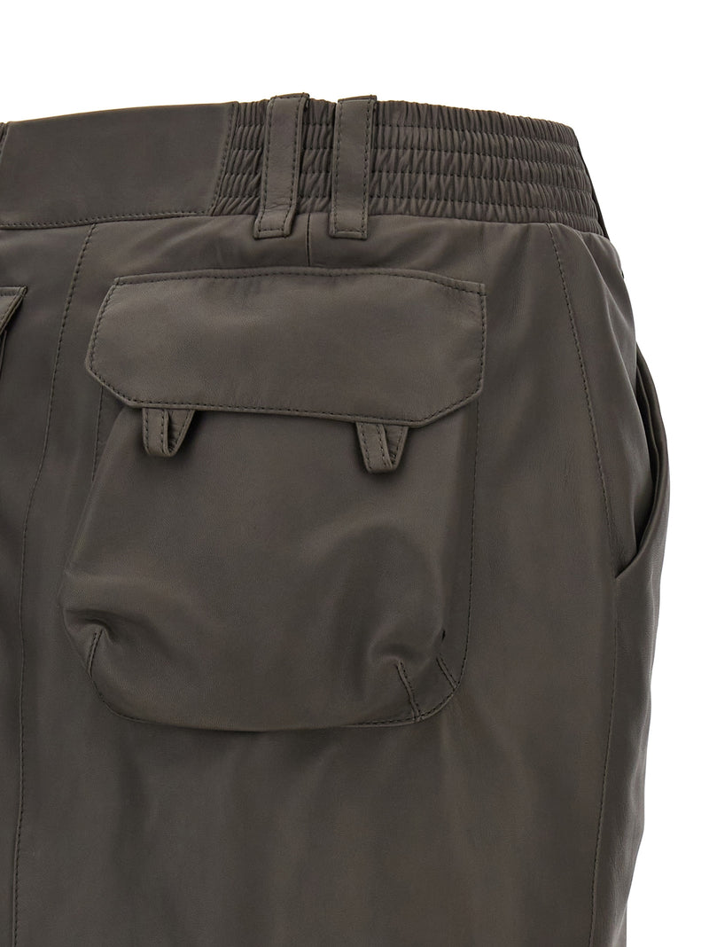 Saint Laurent Leather Skirt Glam Steals