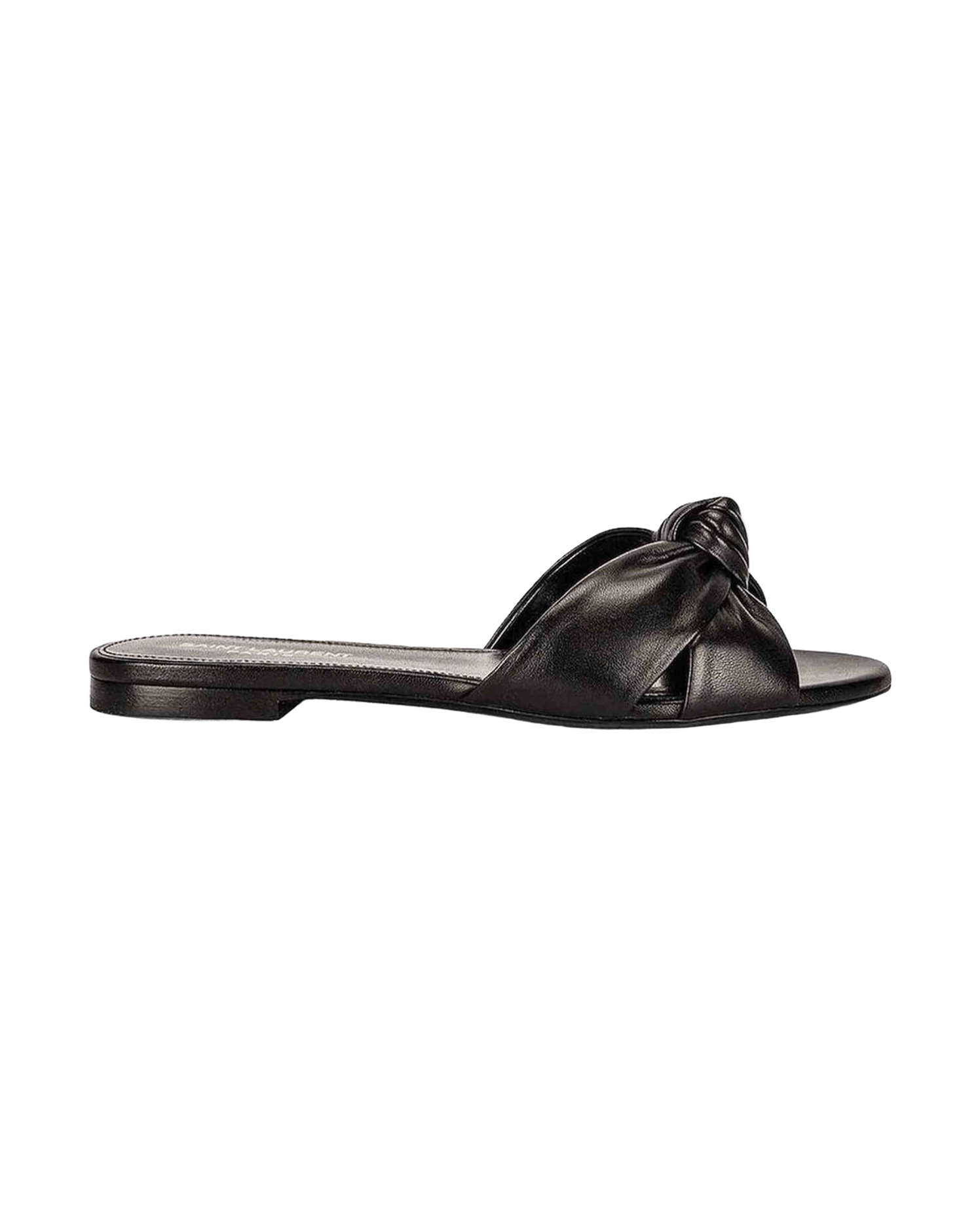 Saint Laurent Leather Slides Glam Steals