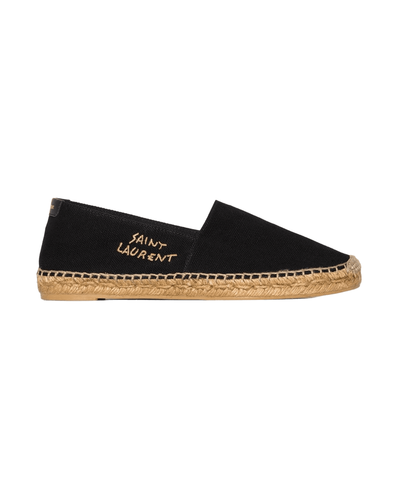 Saint Laurent Logo Embroidered Espadrilles Glam Steals
