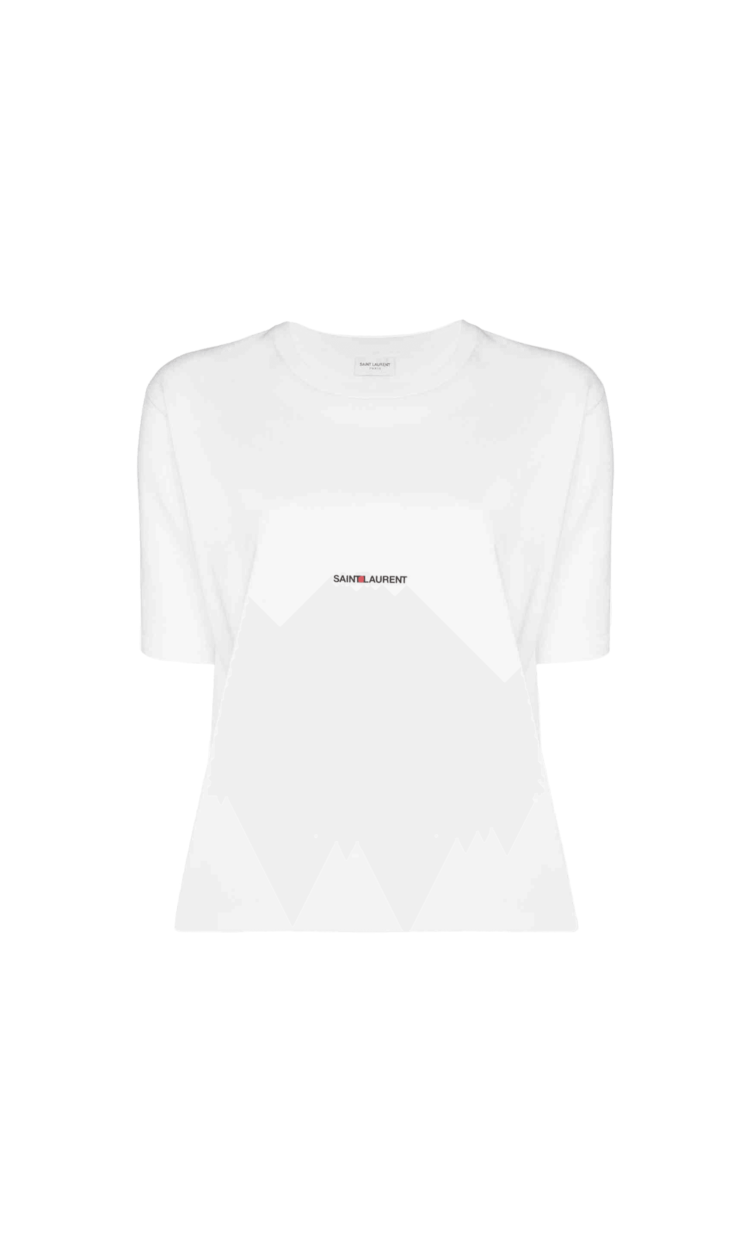 Saint Laurent Logo Print T-shirt Glam Steals