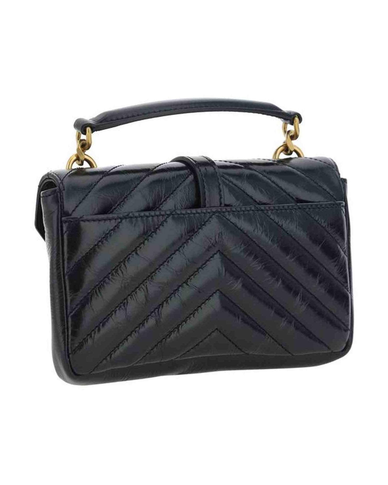Saint Laurent Logoed Shoulder Bag Glam Steals