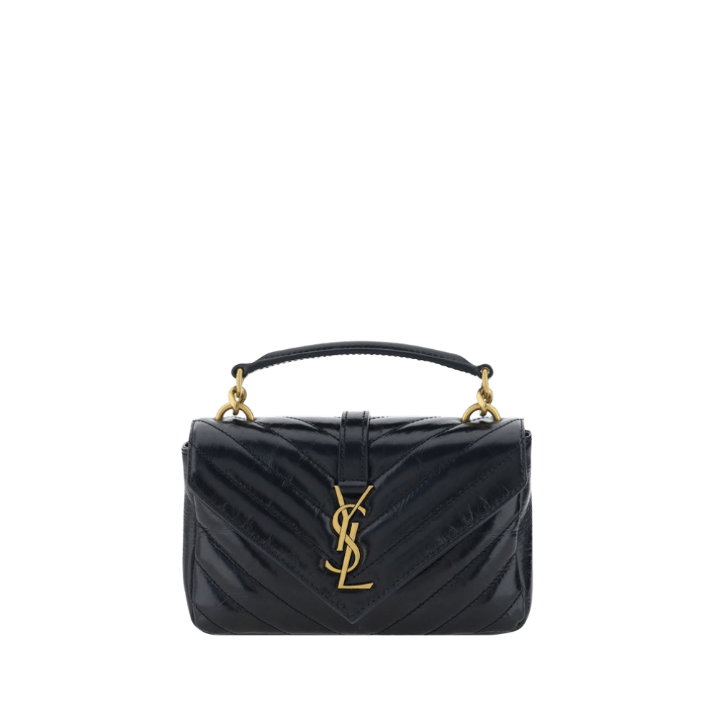 Saint Laurent Logoed Shoulder Bag Glam Steals
