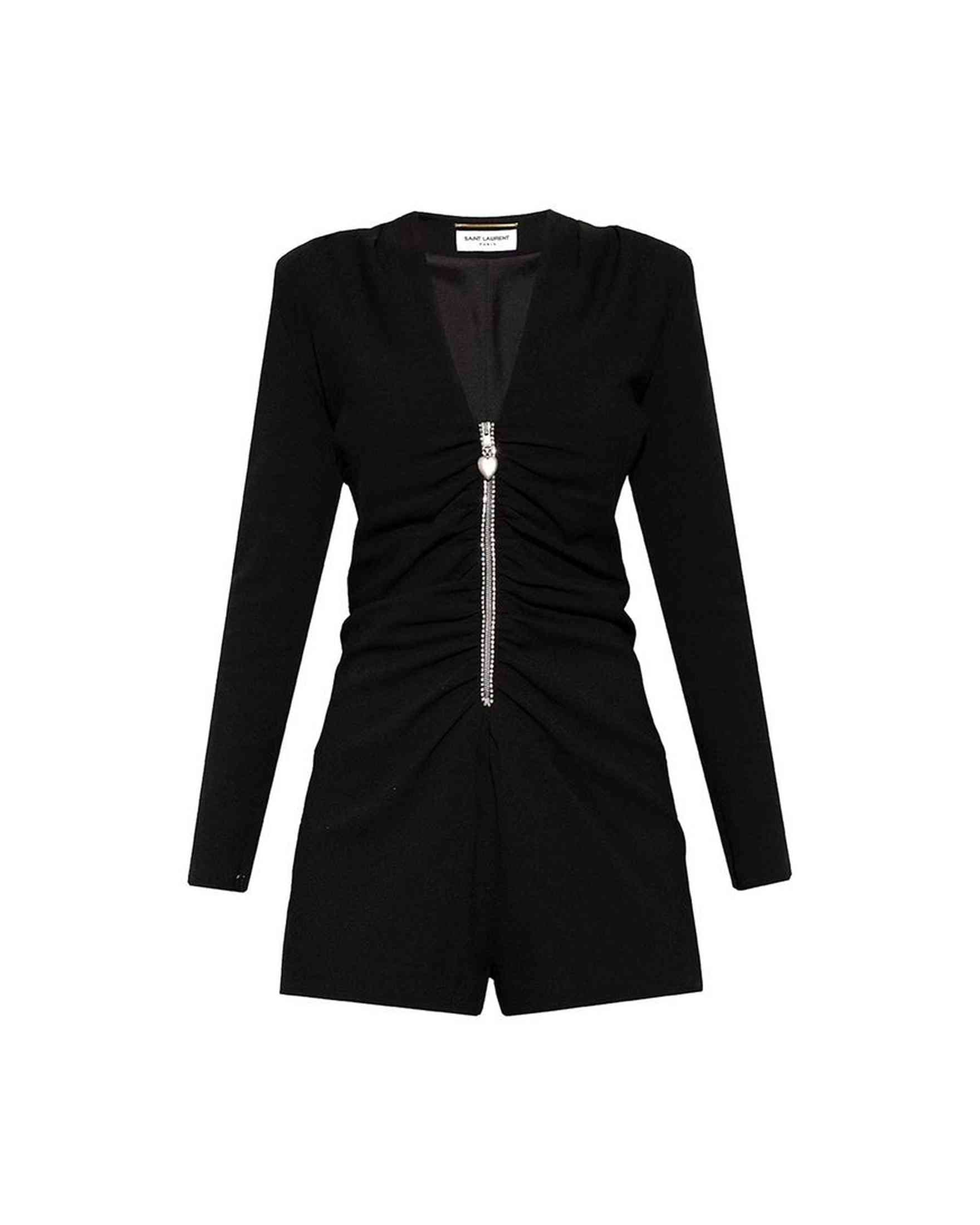 Saint Laurent Long Sleeves Jumpsuit Glam Steals