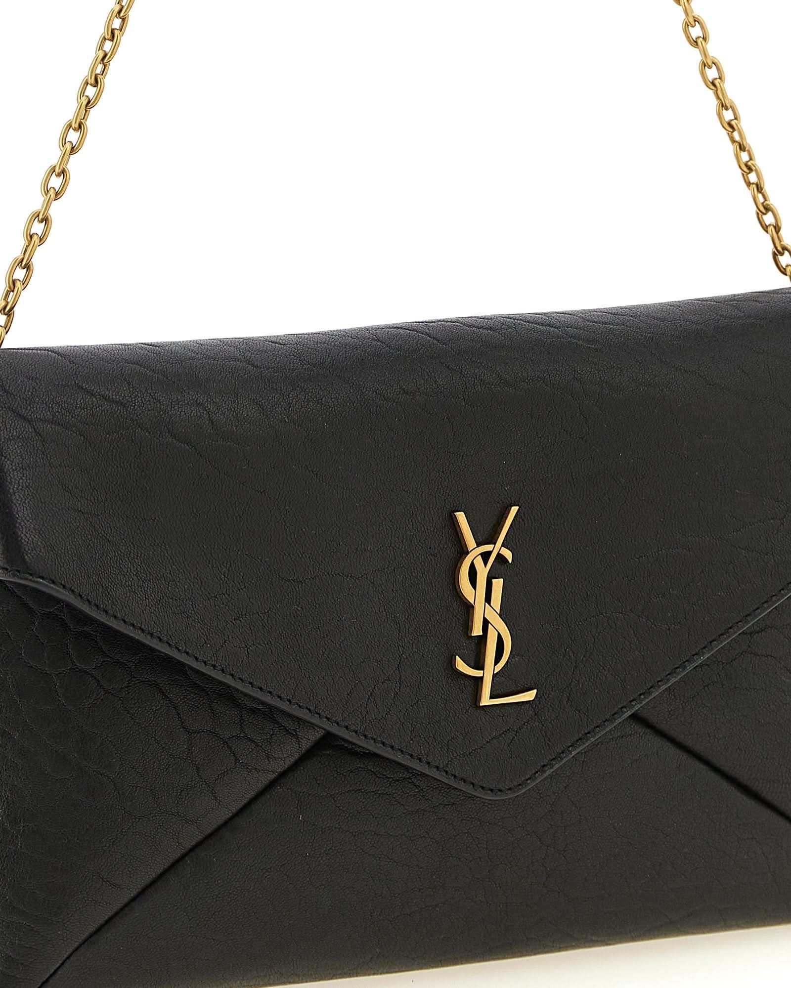 Saint Laurent Medium Envelope Clutch Bag Glam Steals
