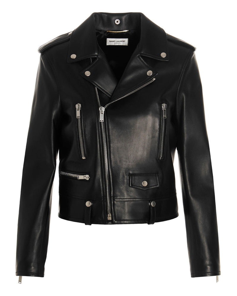 Saint Laurent Motorcycle Biker Jacket Glam Steals