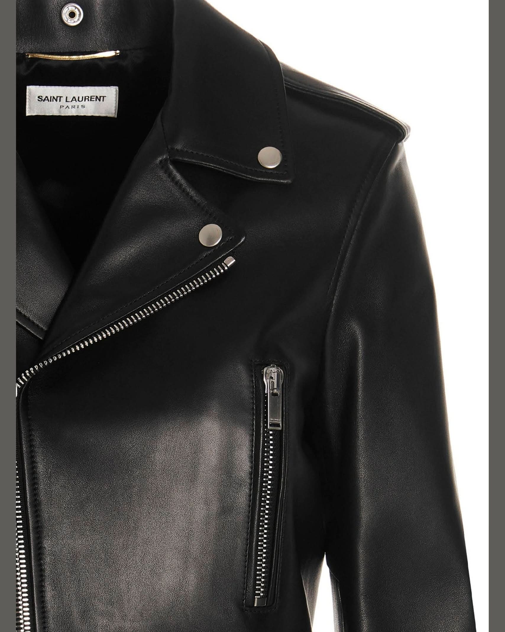 Saint Laurent Motorcycle Biker Jacket Glam Steals