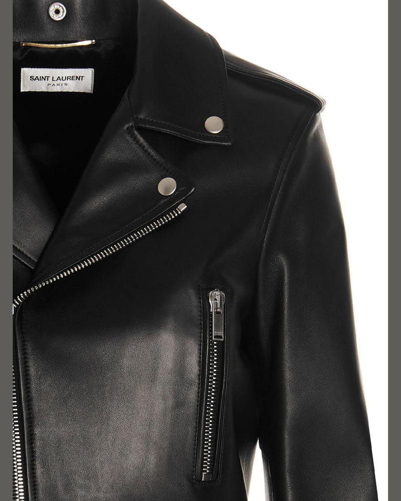 Saint Laurent Motorcycle Biker Jacket Glam Steals