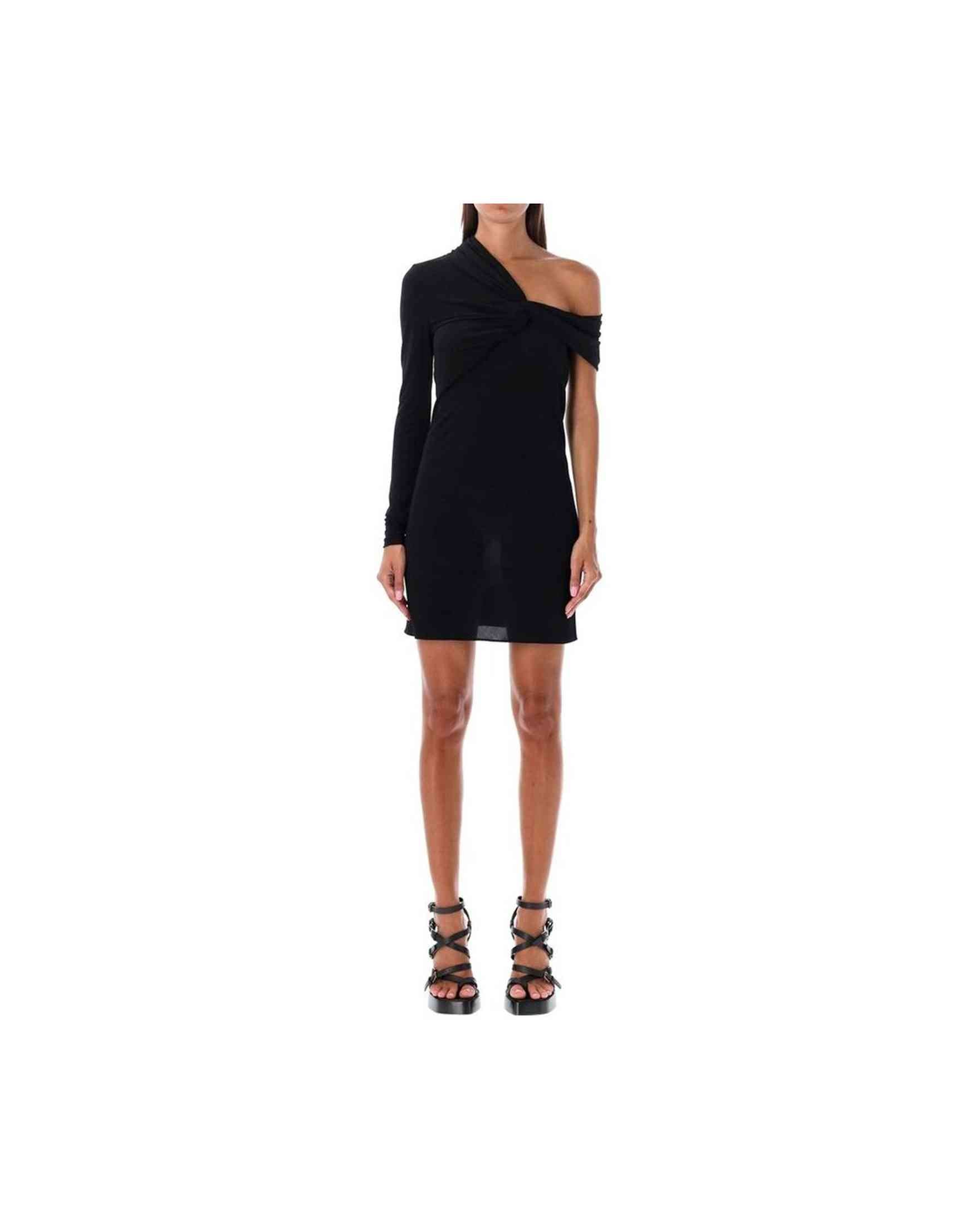 Saint Laurent One Sleeve Dress Glam Steals