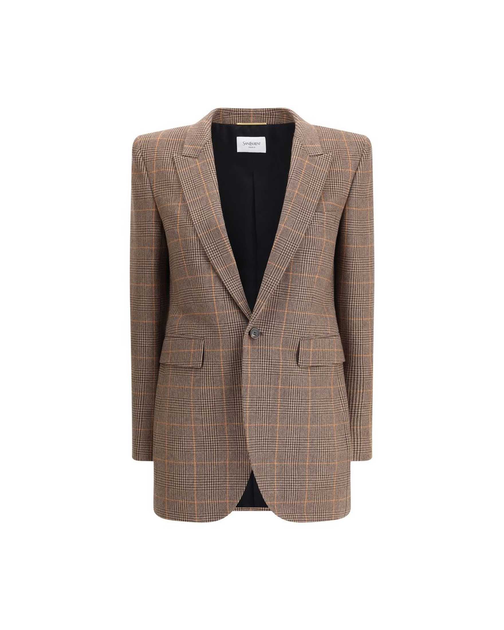Saint Laurent Prince De Galles Blazer Glam Steals