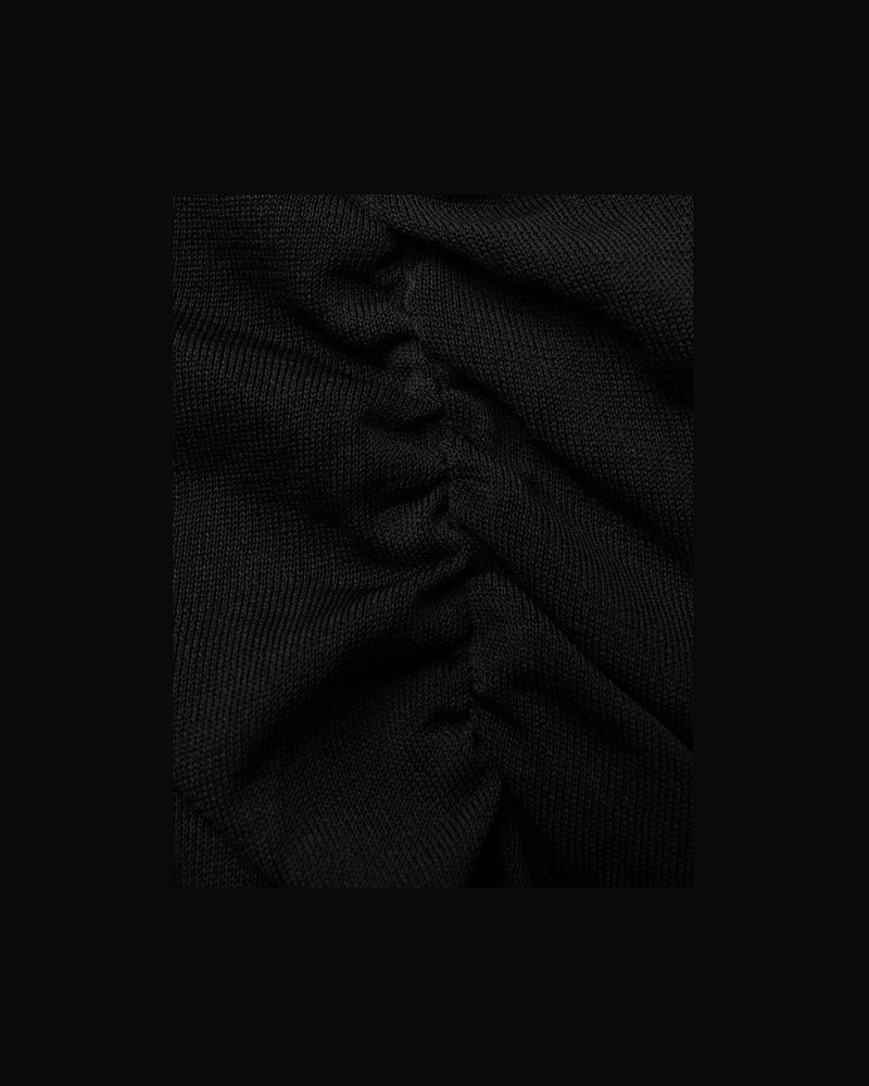 Saint Laurent Semi Sheer One Sleeve Long Dress Glam Steals