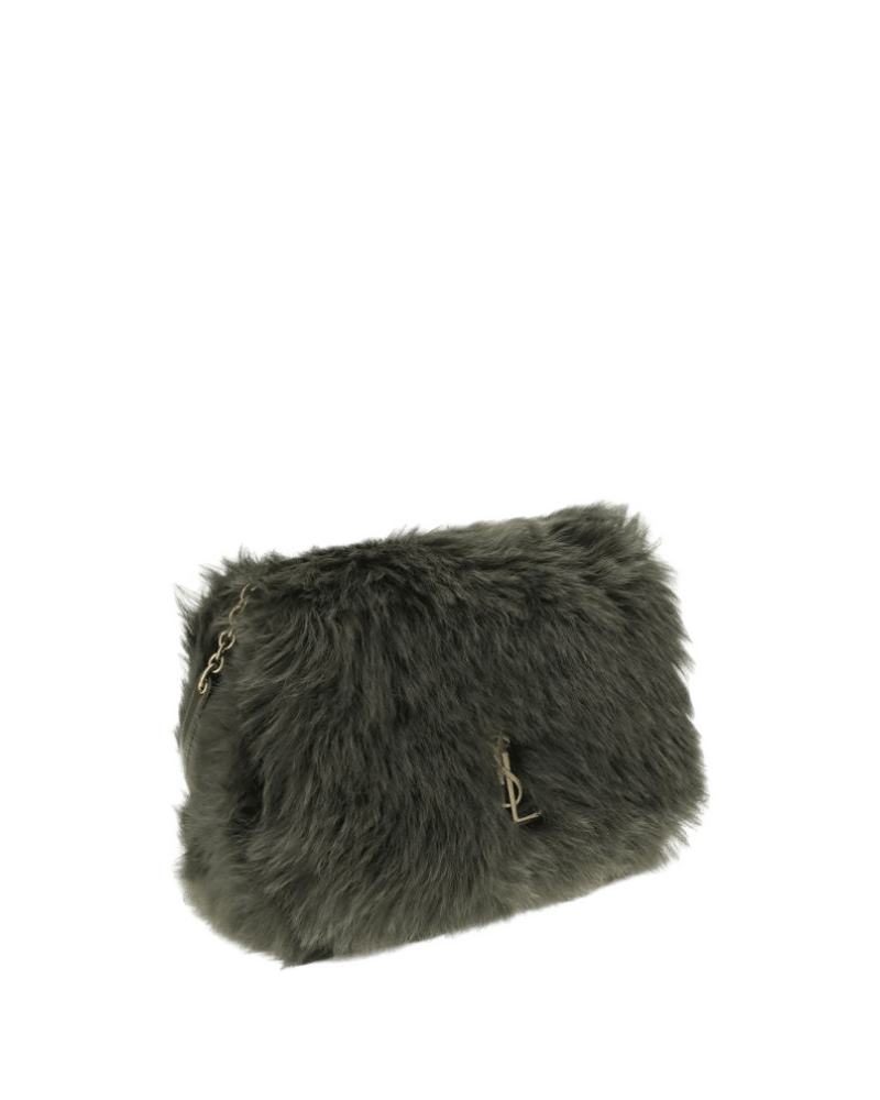 Saint Laurent Shearling Jamie Medium Shoulder Bag Glam Steals