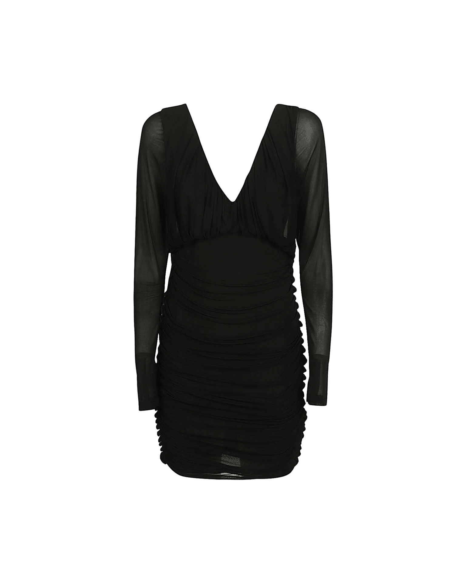 Saint Laurent Short Dress With V Neck Glam Steals