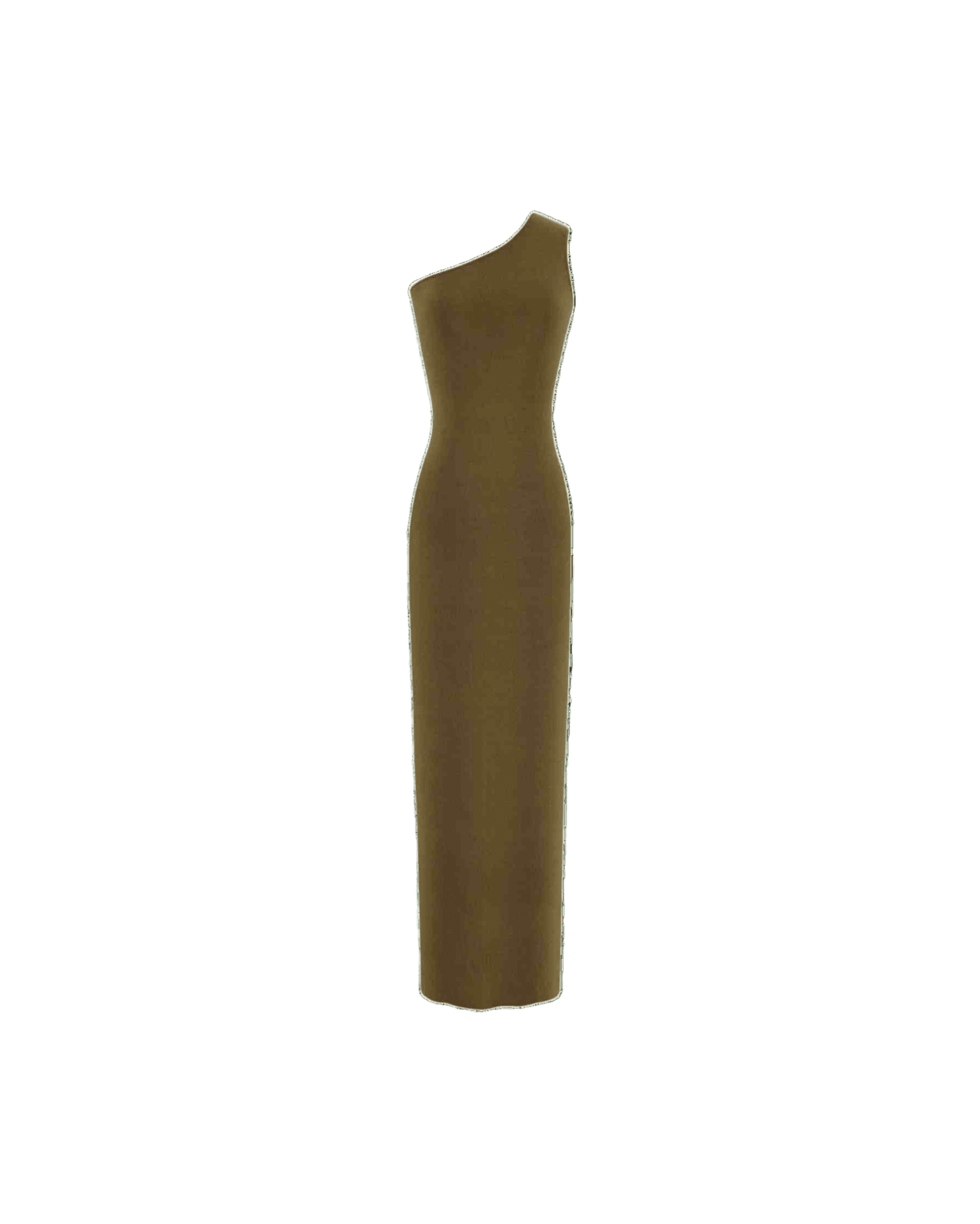 Saint Laurent Silk One Shoulder Dress Glam Steals