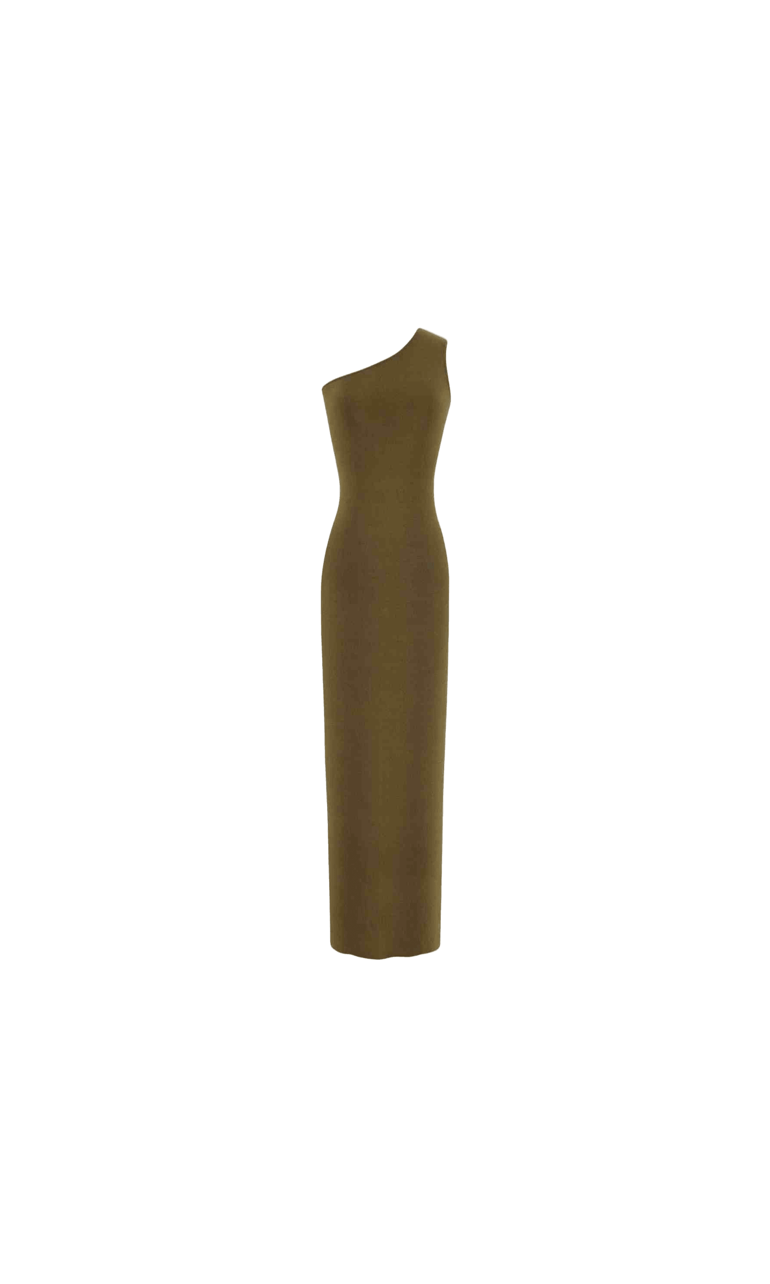Saint Laurent Silk One Shoulder Dress Glam Steals