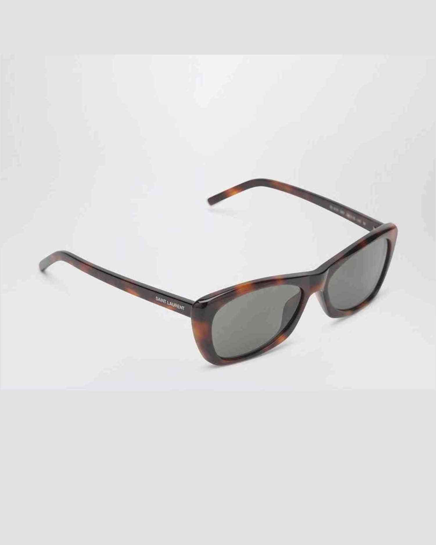Saint Laurent Sl 613 Havana Sunglasses Glam Steals