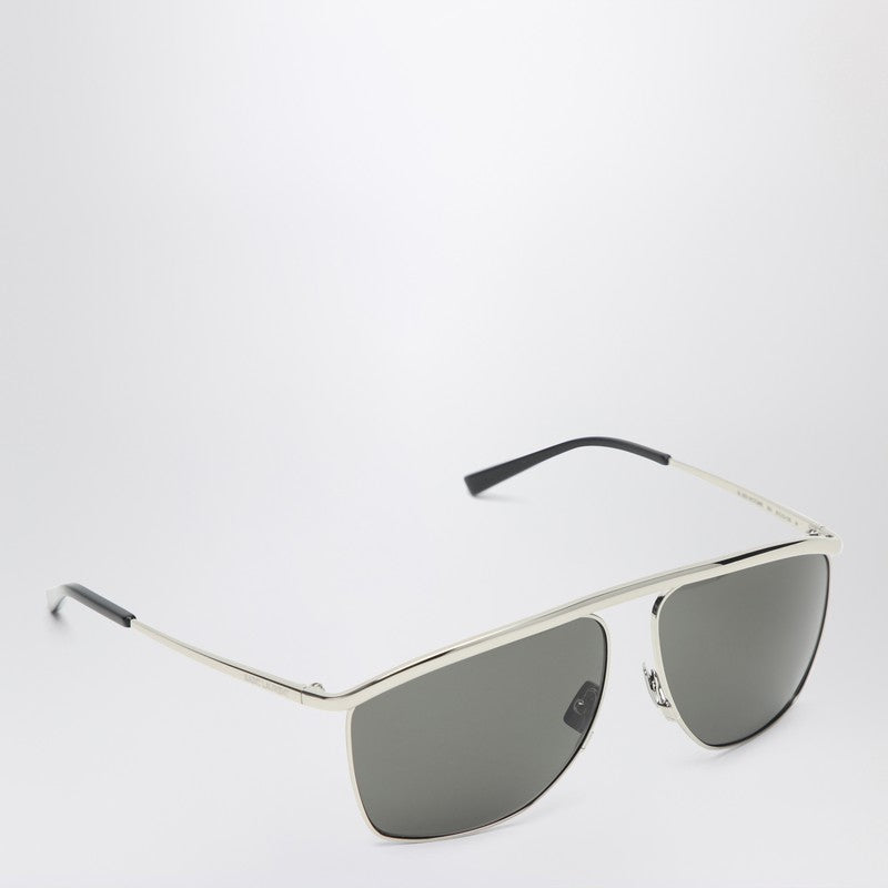 Saint Laurent Sl 820 Victoire Sunglasses Silver/grey Glam Steals