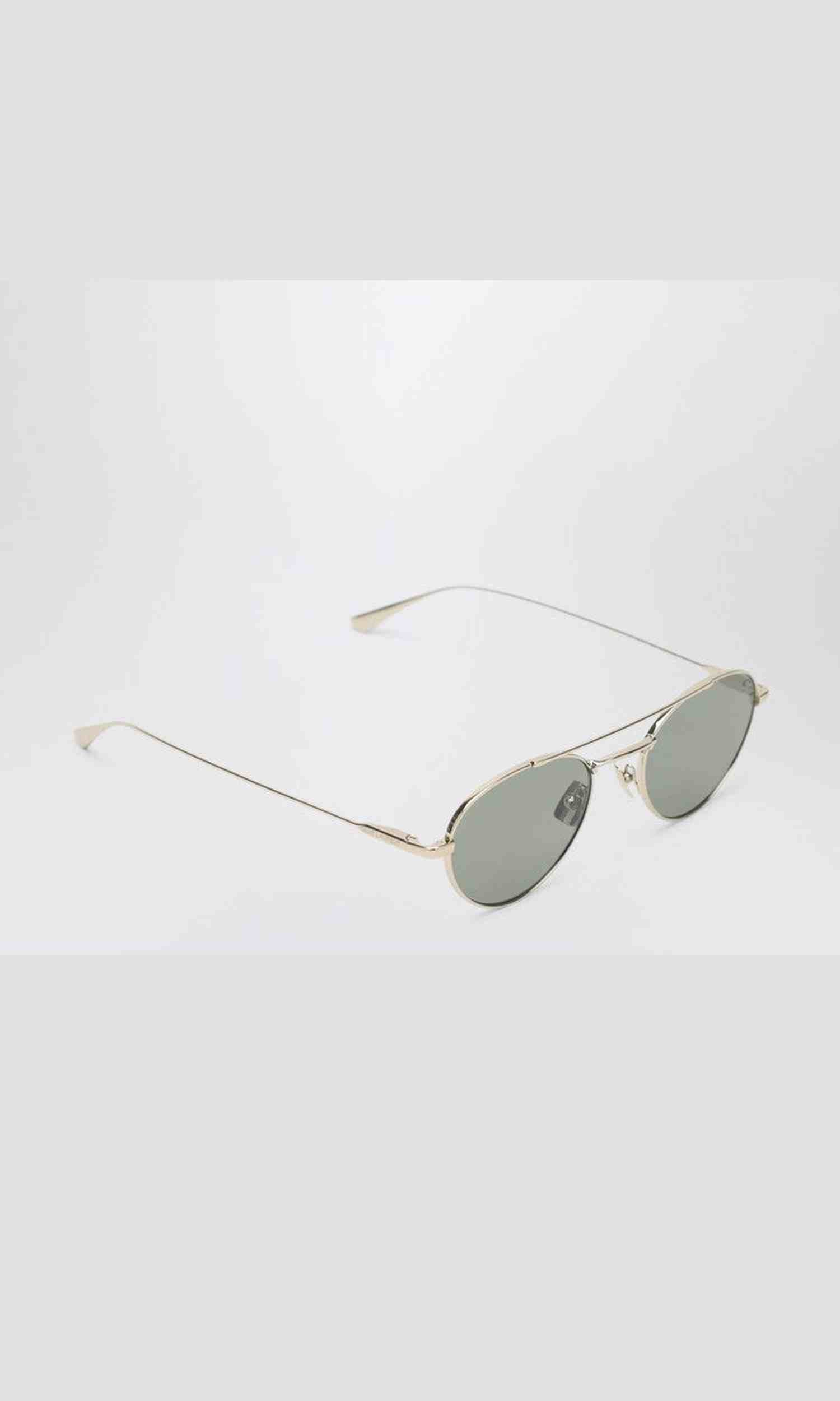 Saint Laurent Sl 97 Gold/green Sunglasses Glam Steals